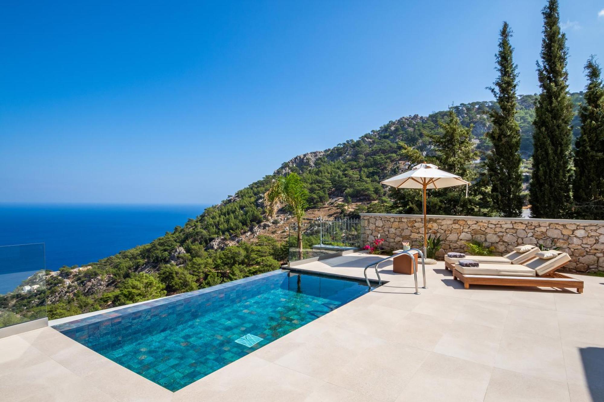 Mertelia Luxury Villas Kyra Panagia Екстериор снимка