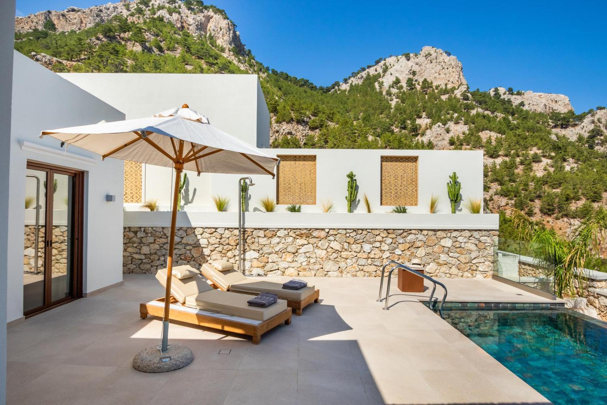 Mertelia Luxury Villas Kyra Panagia Екстериор снимка