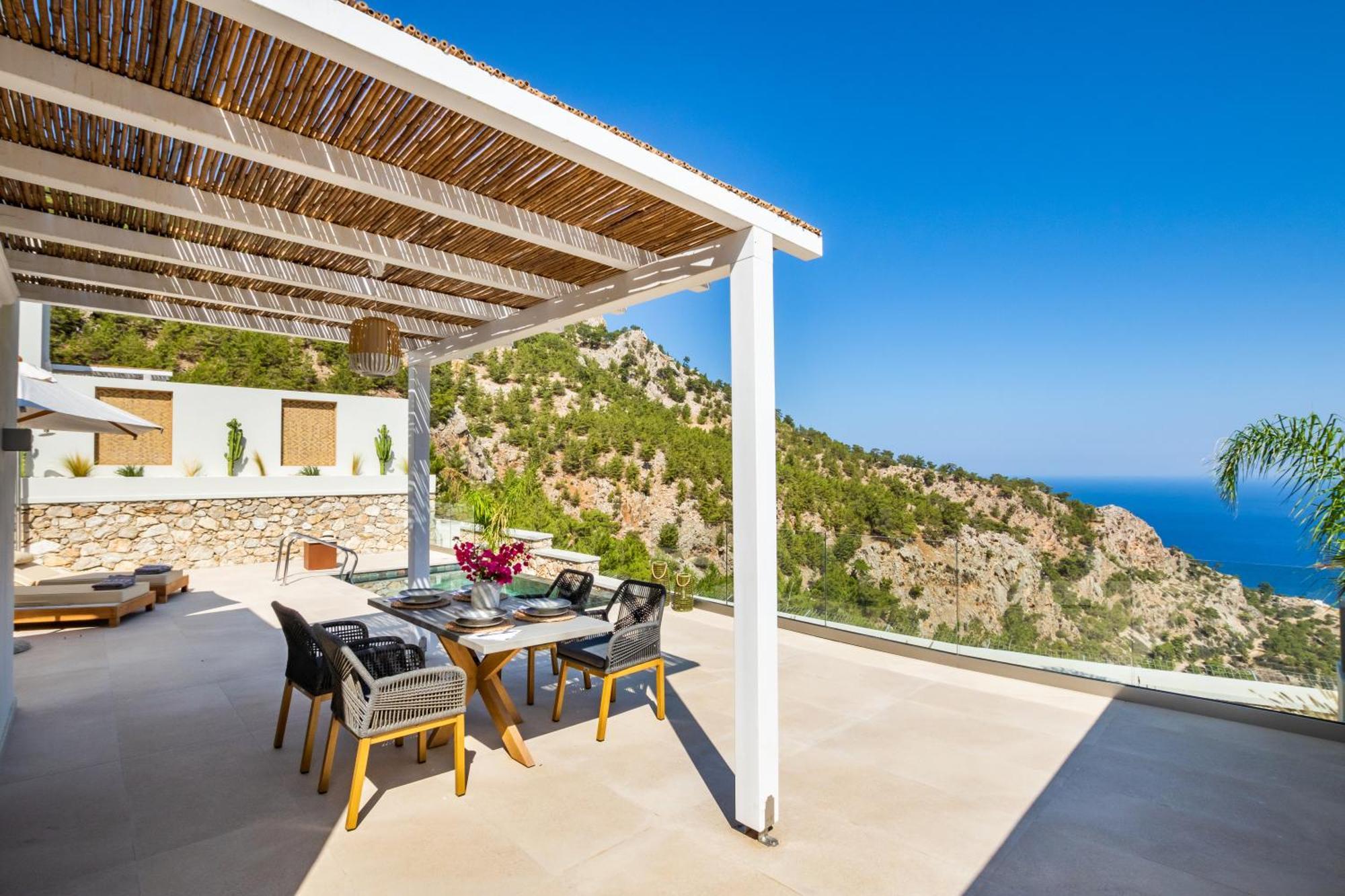 Mertelia Luxury Villas Kyra Panagia Екстериор снимка