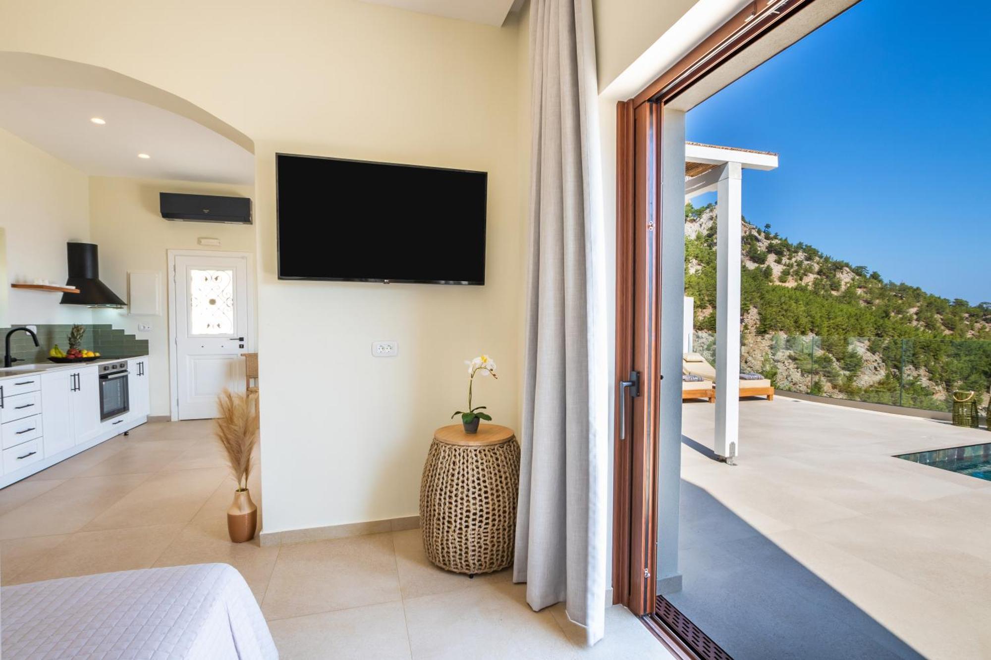 Mertelia Luxury Villas Kyra Panagia Екстериор снимка
