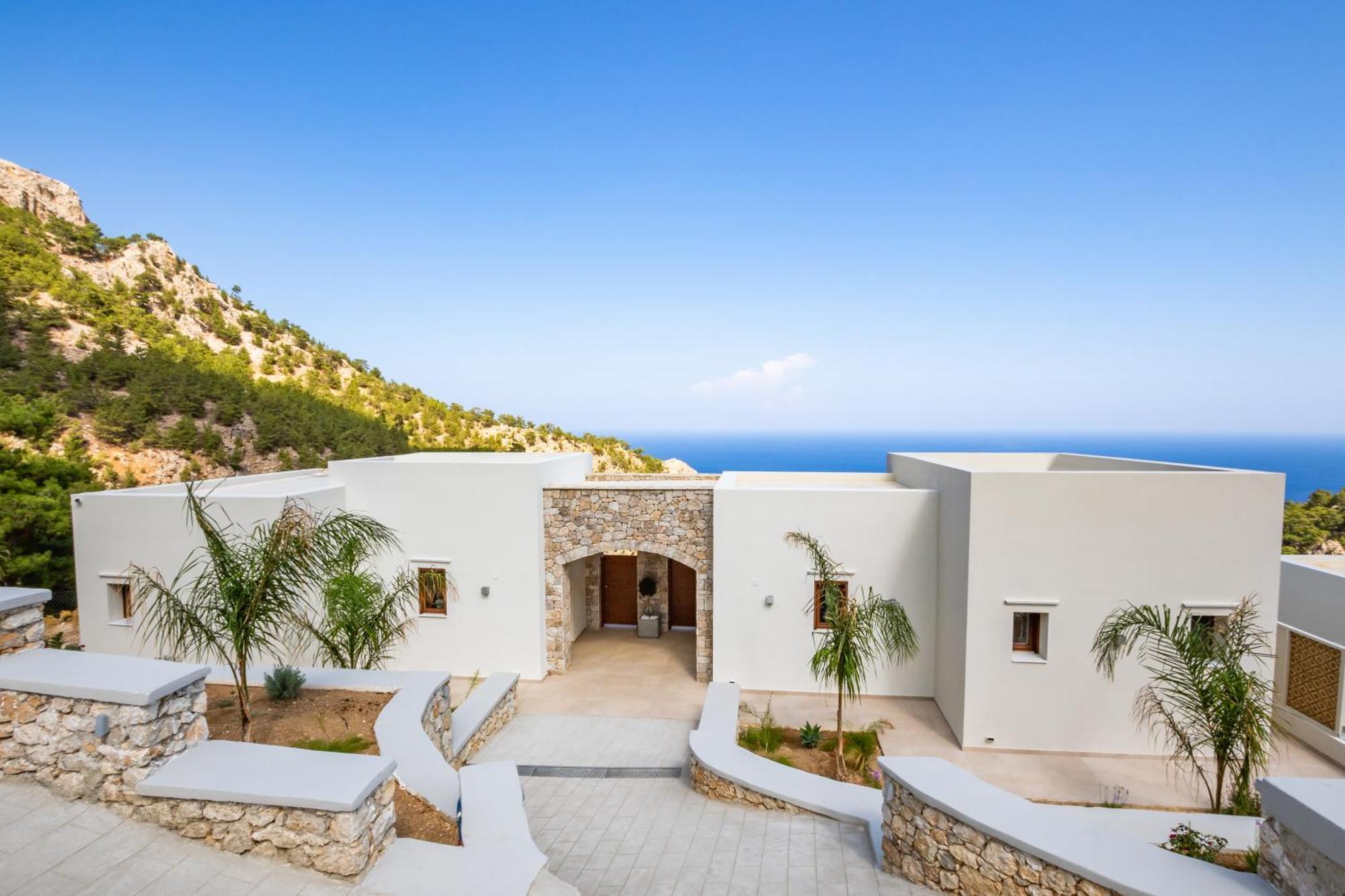 Mertelia Luxury Villas Kyra Panagia Екстериор снимка
