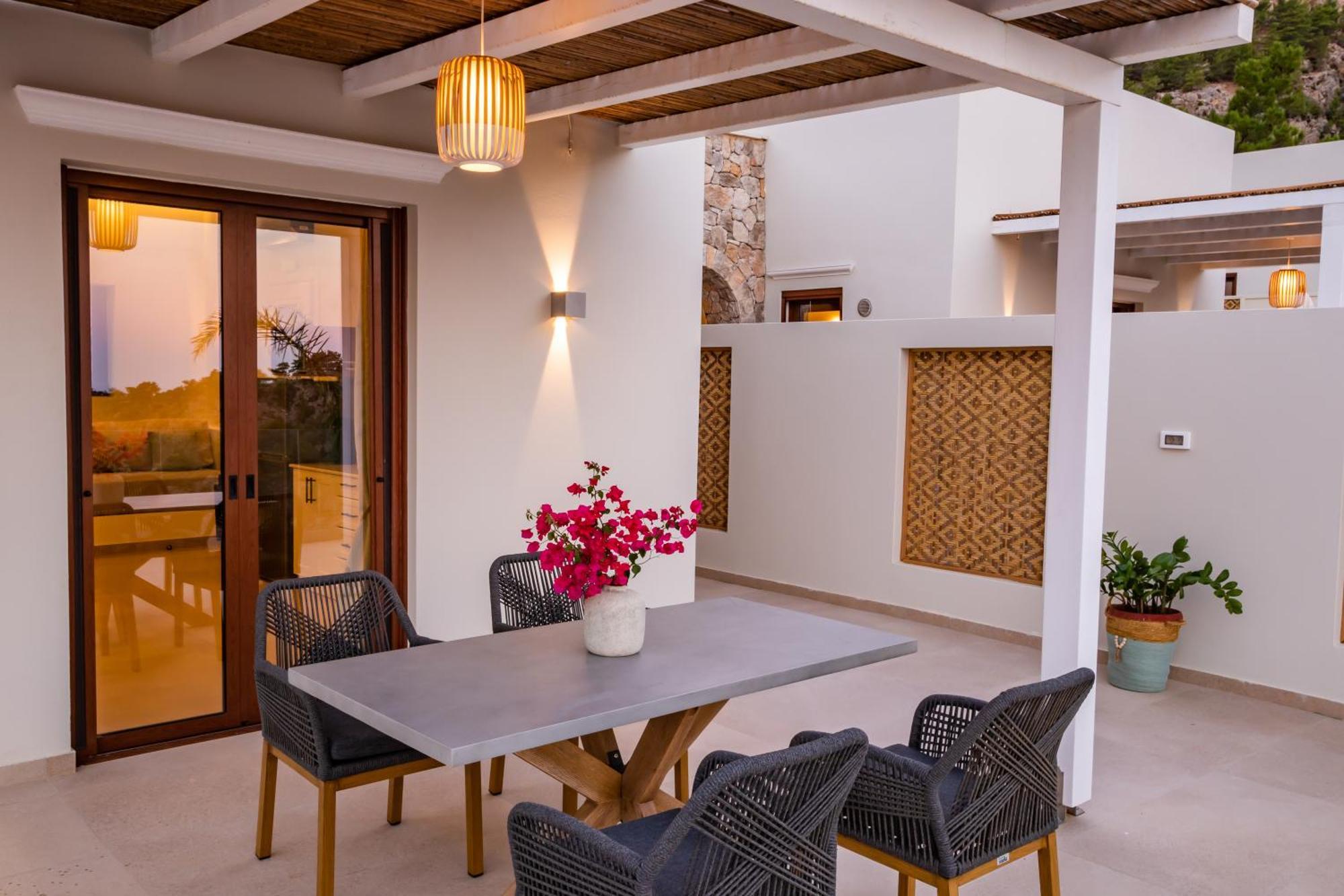 Mertelia Luxury Villas Kyra Panagia Екстериор снимка