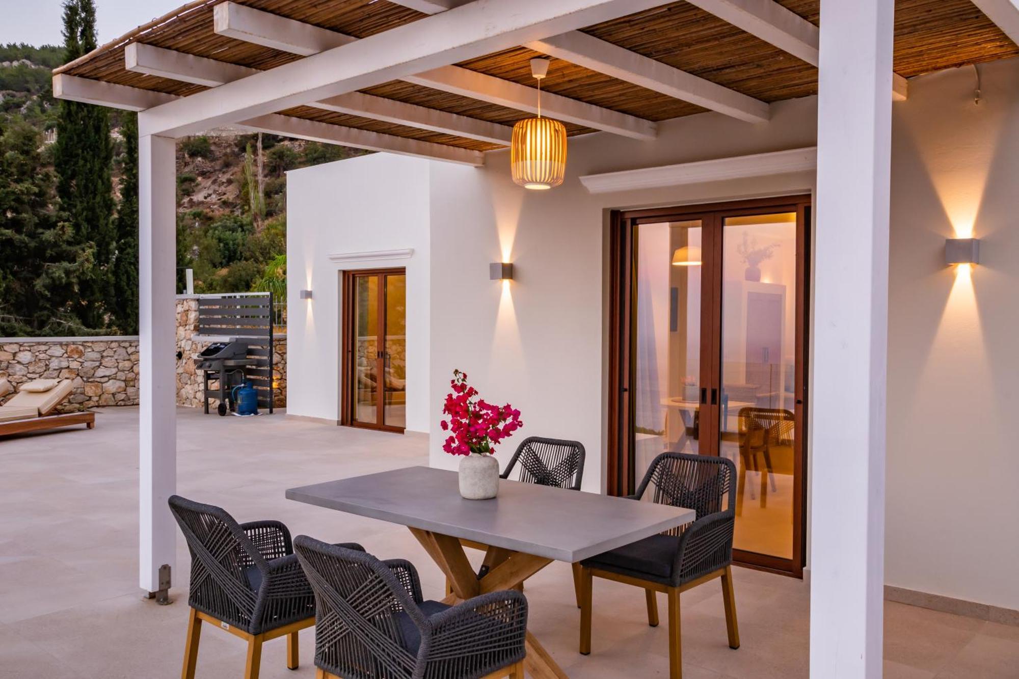 Mertelia Luxury Villas Kyra Panagia Екстериор снимка