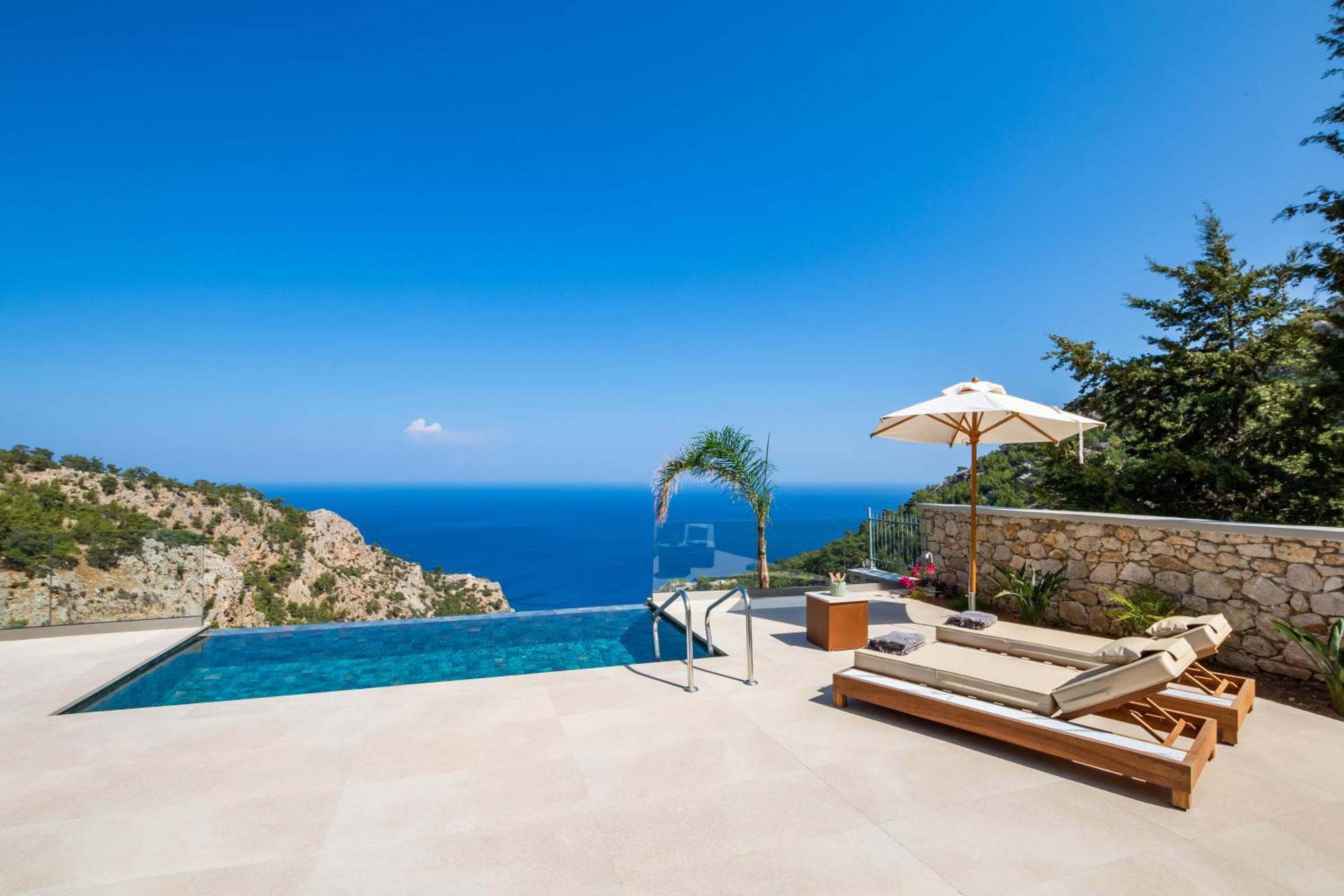 Mertelia Luxury Villas Kyra Panagia Екстериор снимка