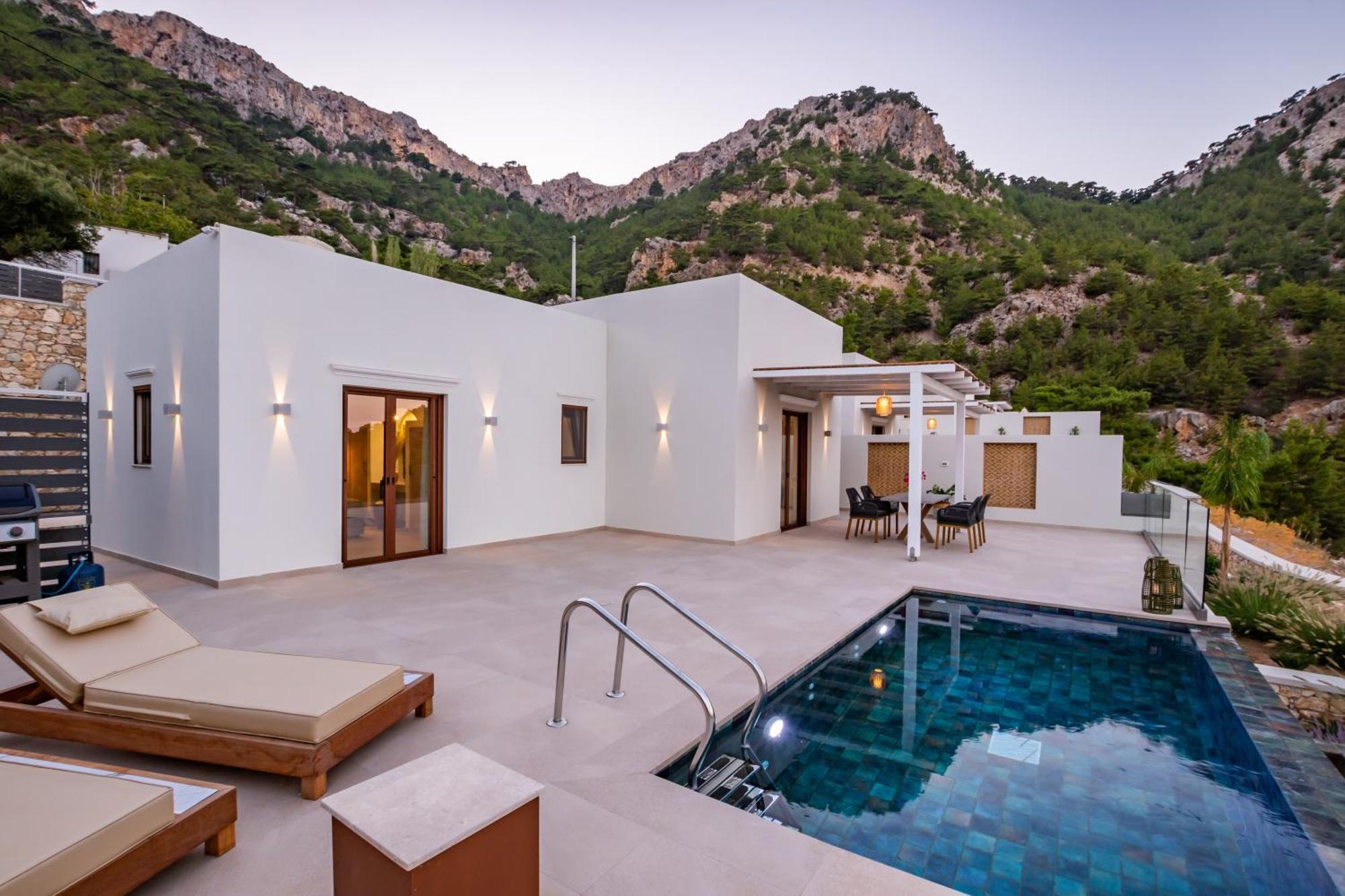 Mertelia Luxury Villas Kyra Panagia Екстериор снимка