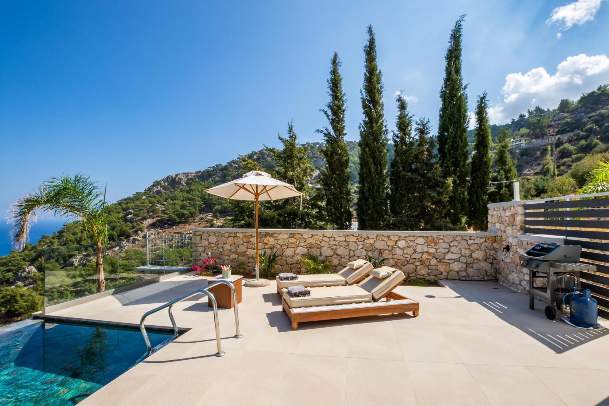 Mertelia Luxury Villas Kyra Panagia Екстериор снимка