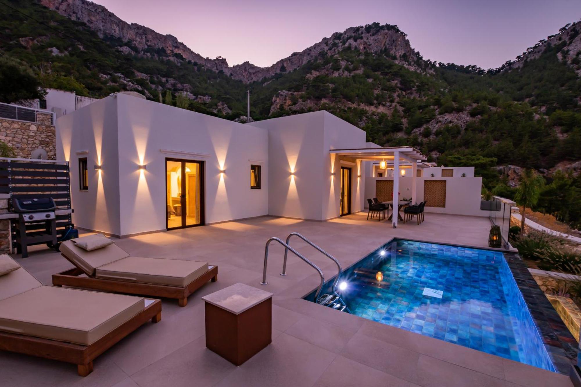 Mertelia Luxury Villas Kyra Panagia Екстериор снимка
