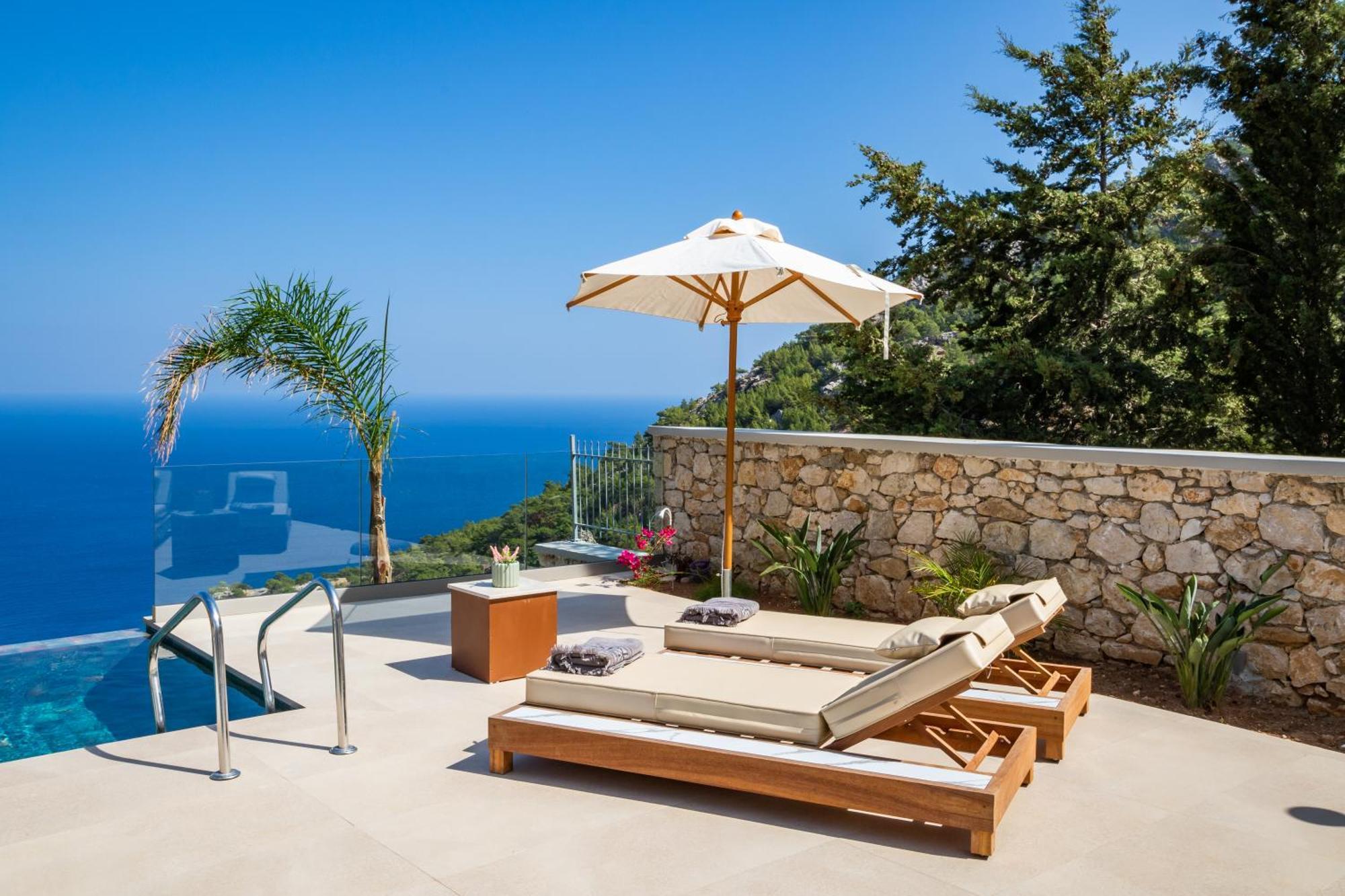 Mertelia Luxury Villas Kyra Panagia Екстериор снимка