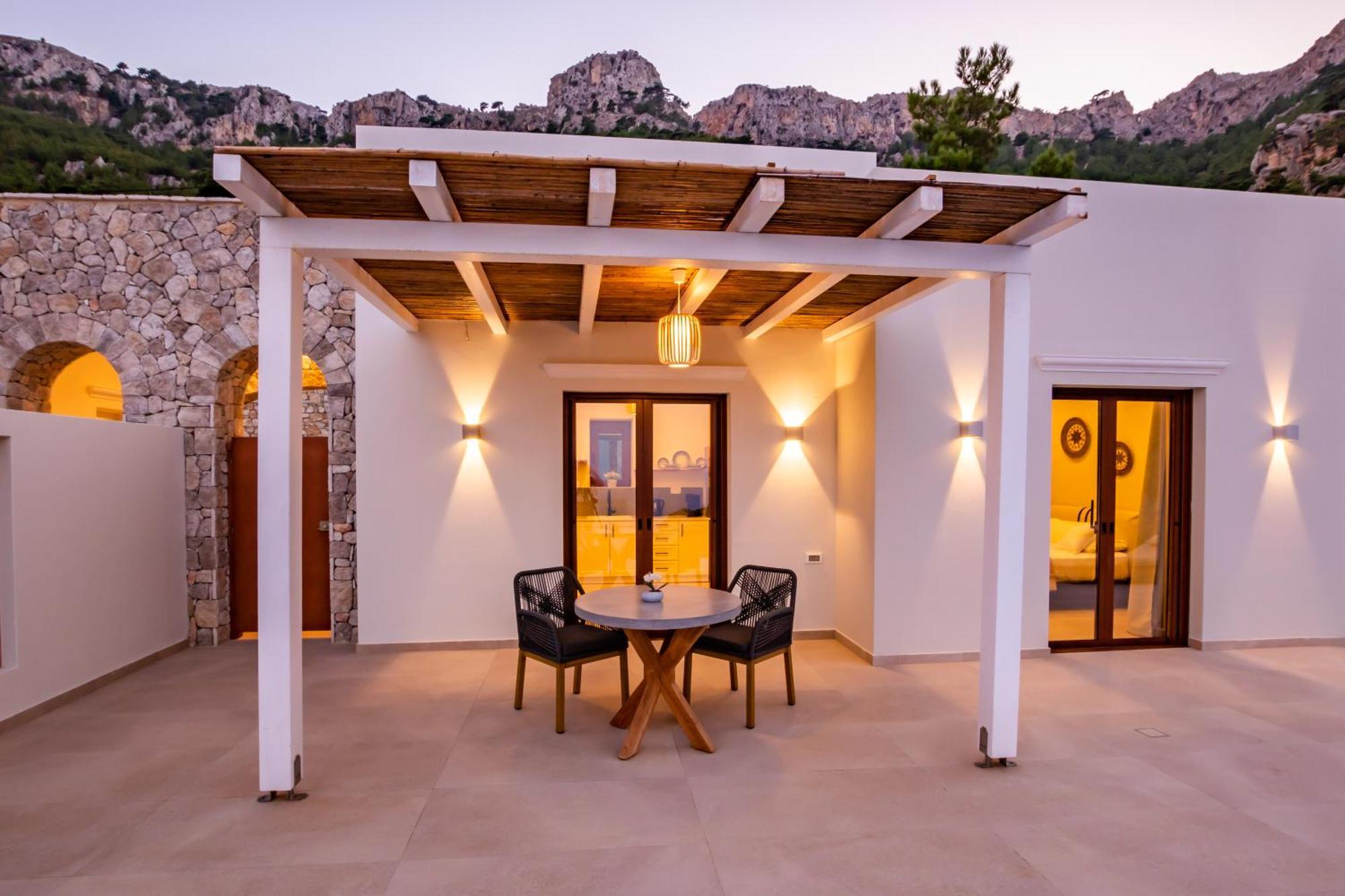 Mertelia Luxury Villas Kyra Panagia Екстериор снимка