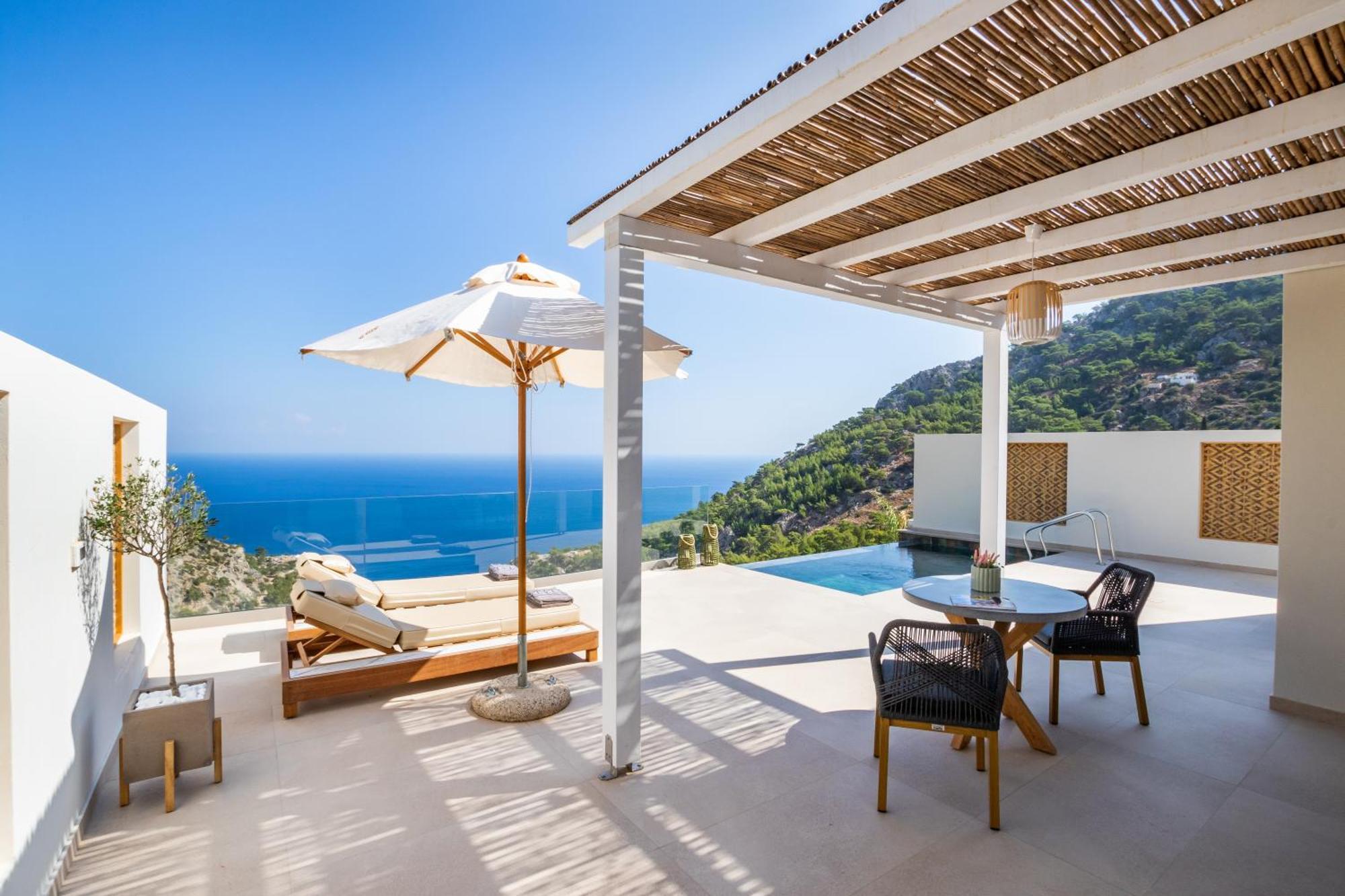 Mertelia Luxury Villas Kyra Panagia Екстериор снимка