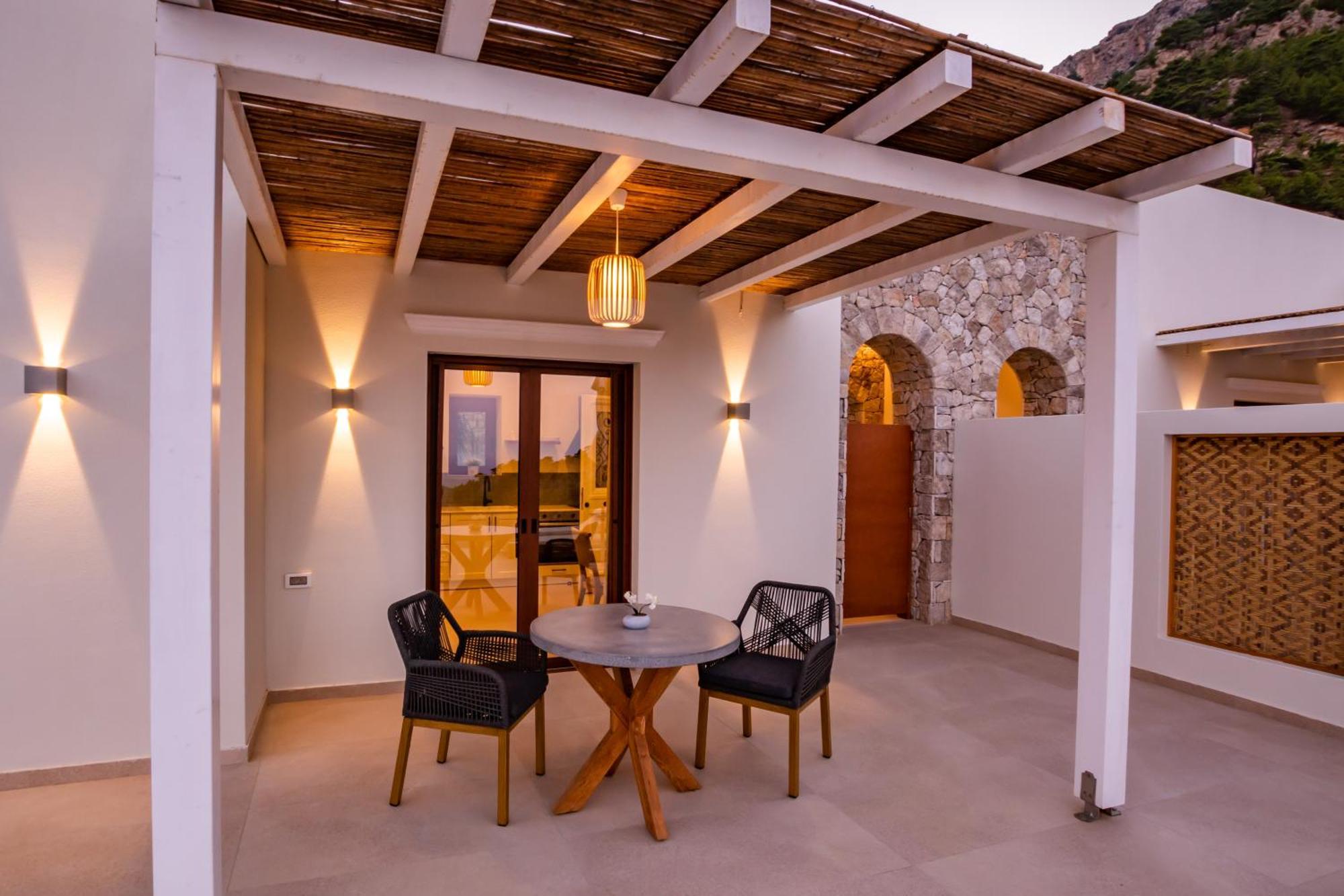 Mertelia Luxury Villas Kyra Panagia Екстериор снимка