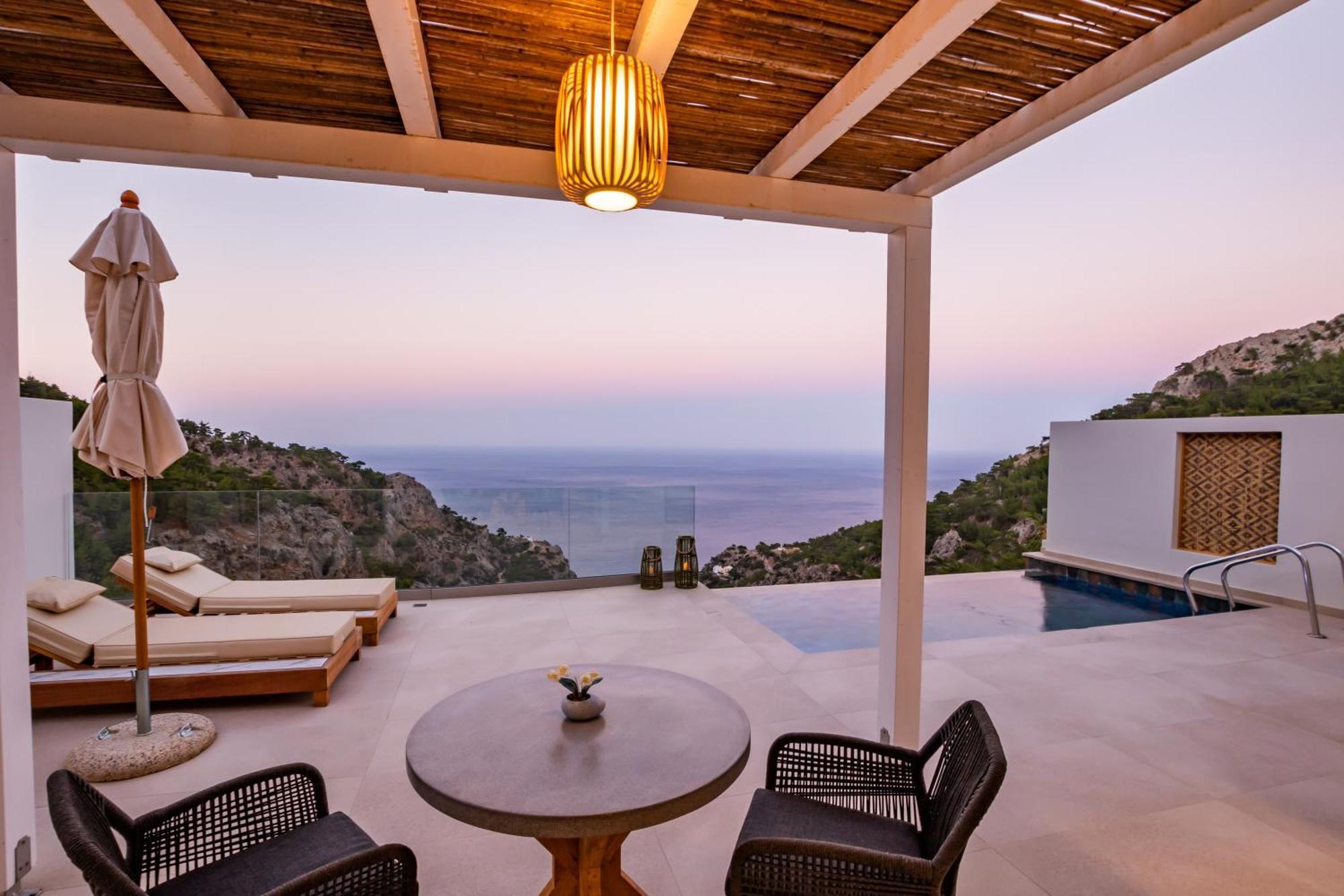 Mertelia Luxury Villas Kyra Panagia Екстериор снимка