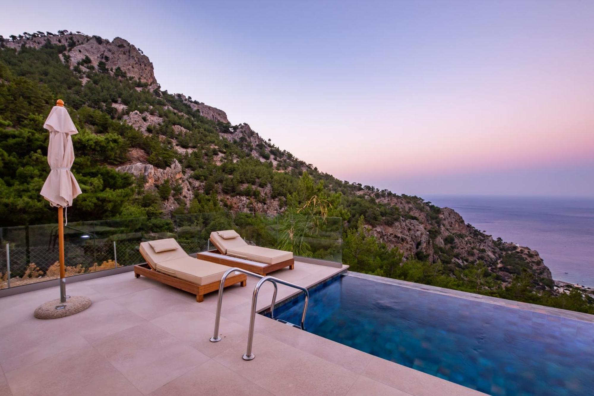 Mertelia Luxury Villas Kyra Panagia Екстериор снимка