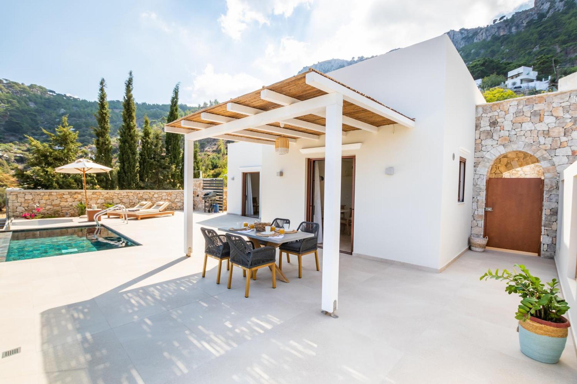 Mertelia Luxury Villas Kyra Panagia Екстериор снимка