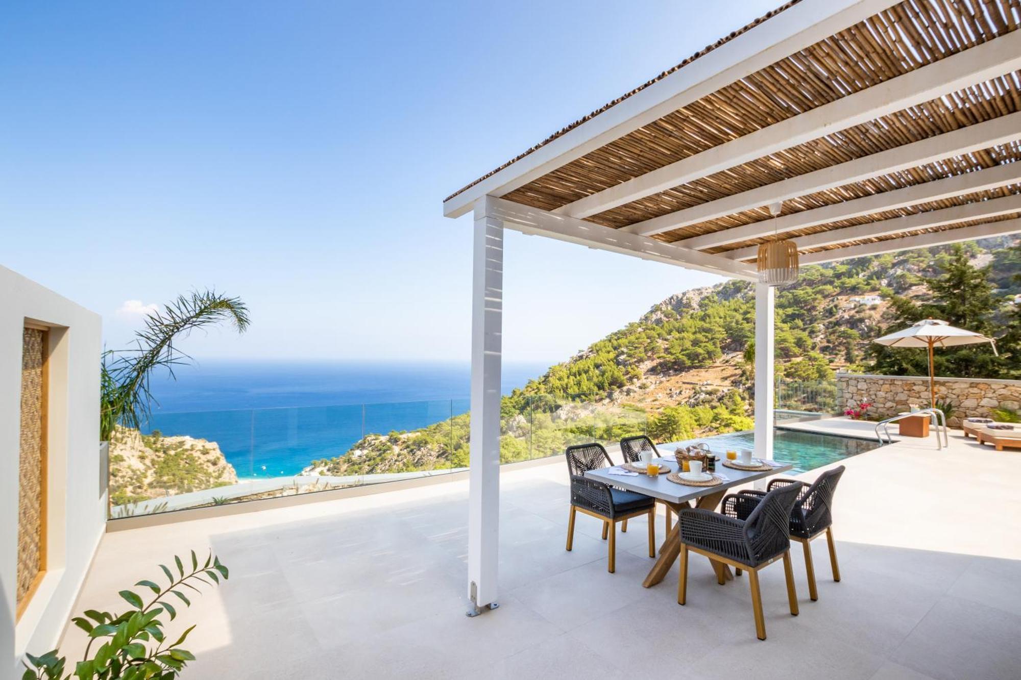 Mertelia Luxury Villas Kyra Panagia Екстериор снимка