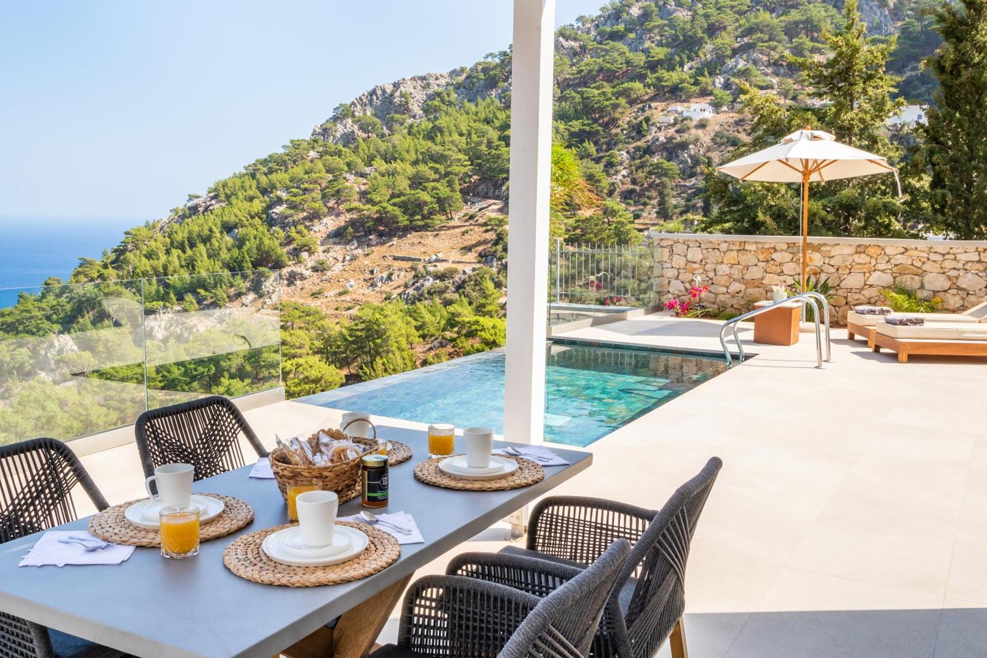 Mertelia Luxury Villas Kyra Panagia Екстериор снимка