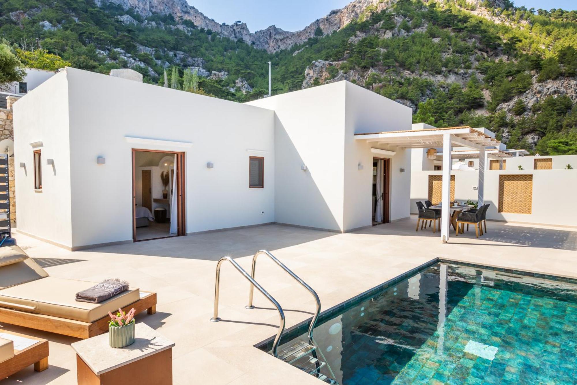 Mertelia Luxury Villas Kyra Panagia Екстериор снимка