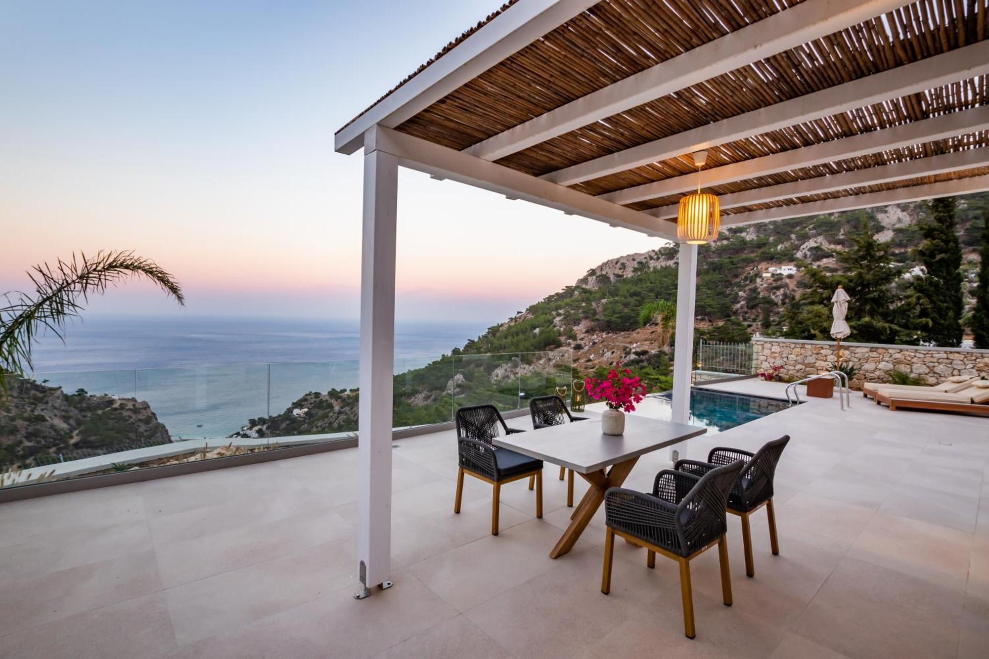 Mertelia Luxury Villas Kyra Panagia Екстериор снимка