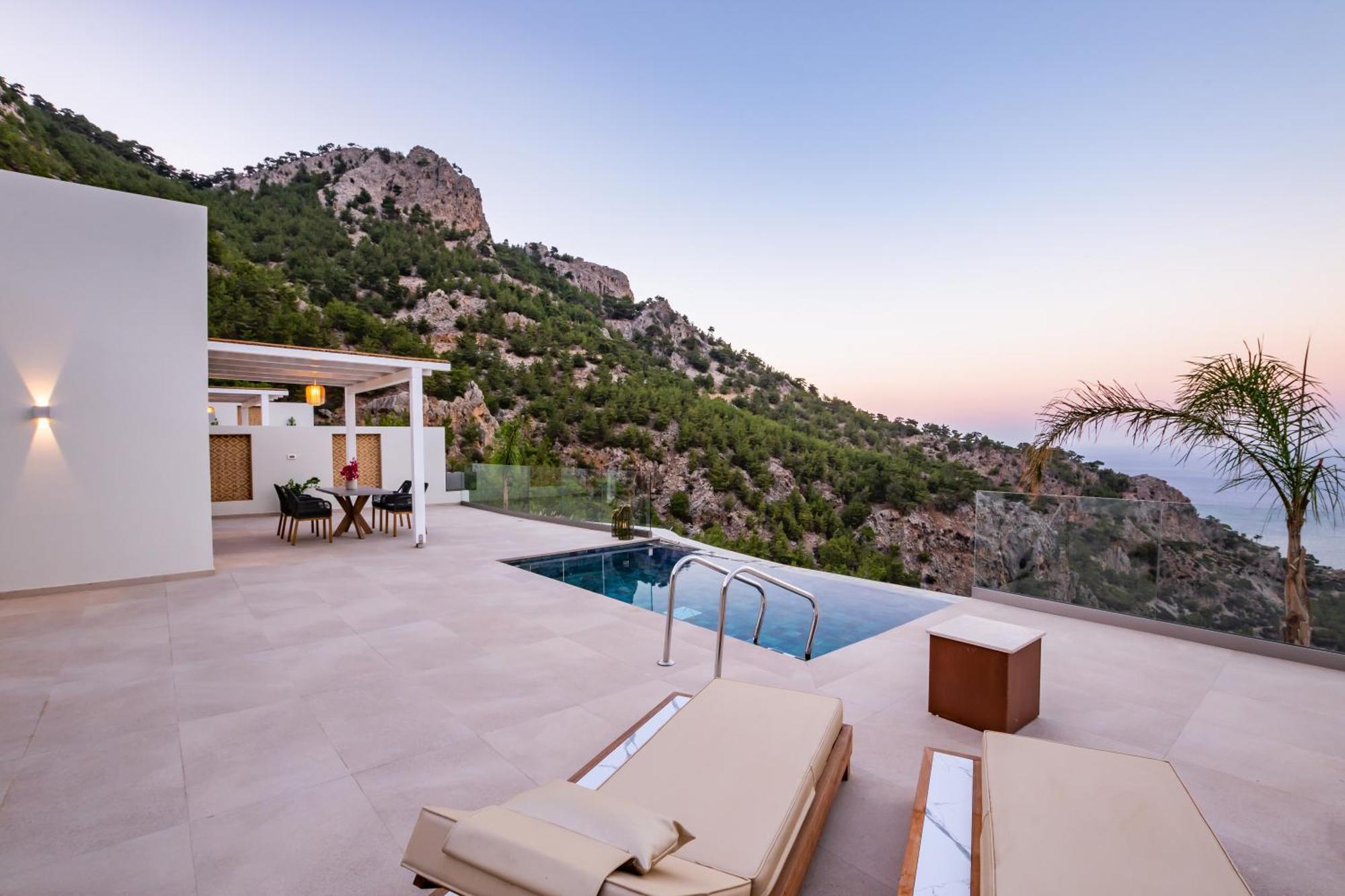 Mertelia Luxury Villas Kyra Panagia Екстериор снимка