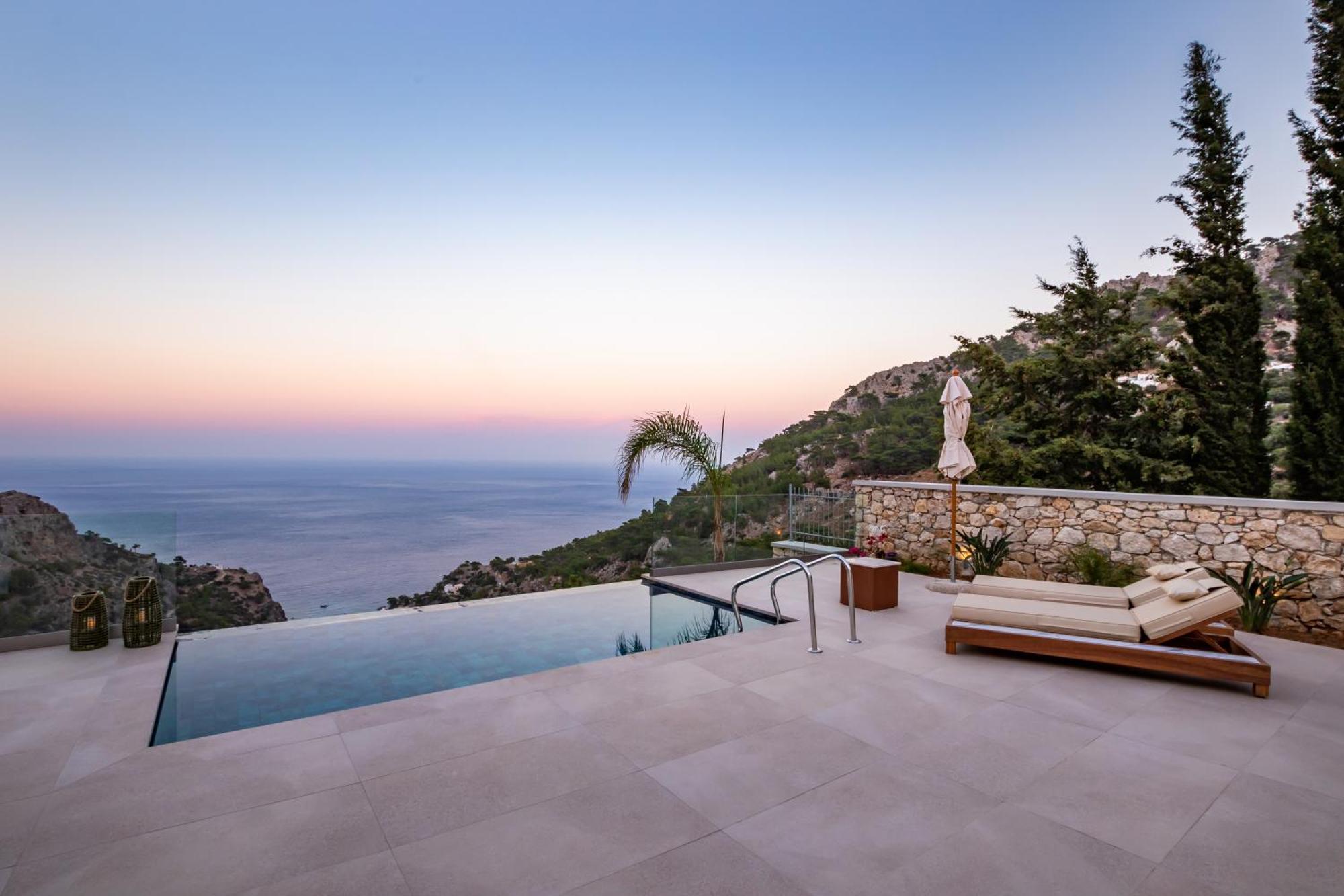 Mertelia Luxury Villas Kyra Panagia Екстериор снимка