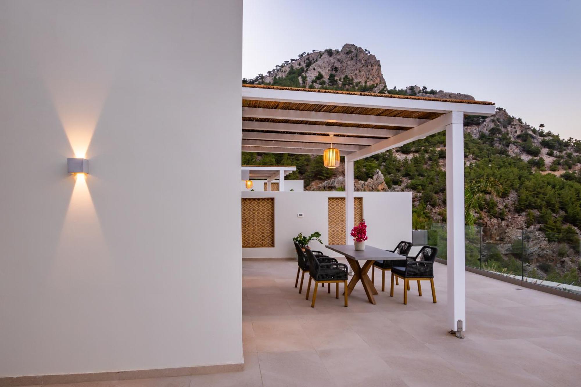 Mertelia Luxury Villas Kyra Panagia Екстериор снимка