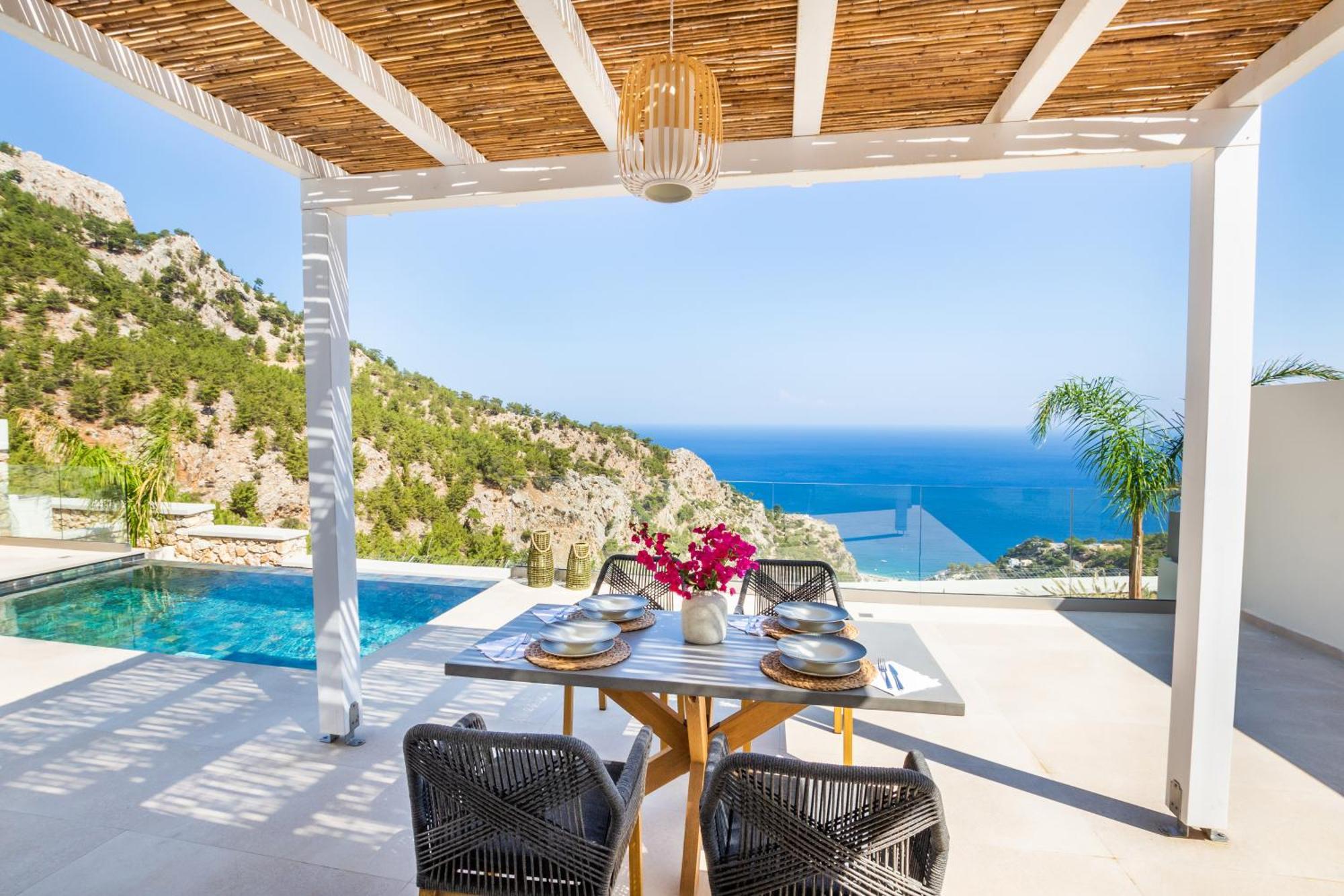 Mertelia Luxury Villas Kyra Panagia Екстериор снимка