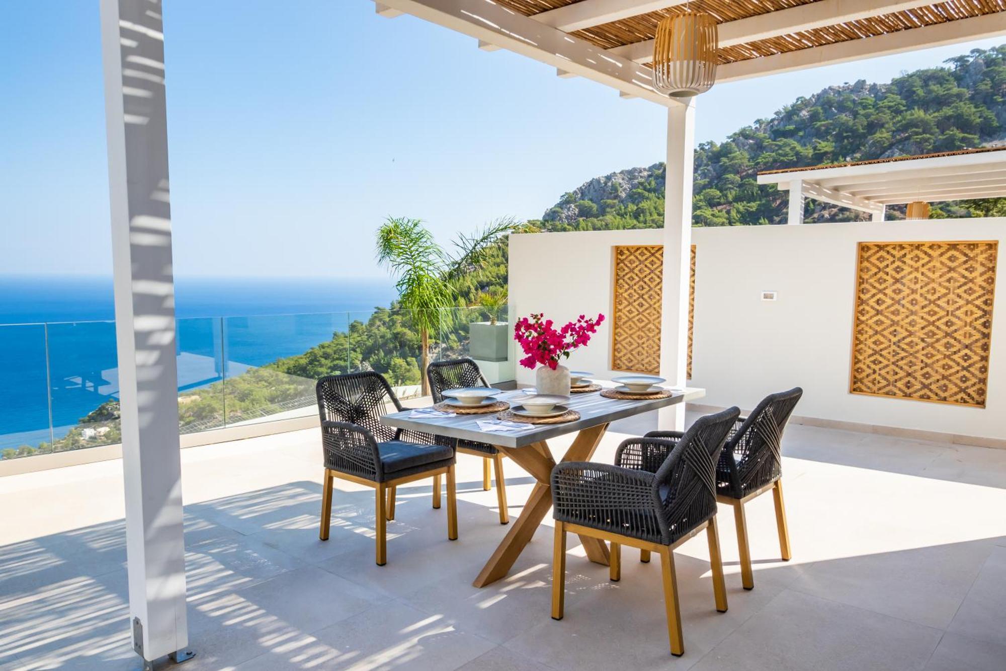 Mertelia Luxury Villas Kyra Panagia Екстериор снимка