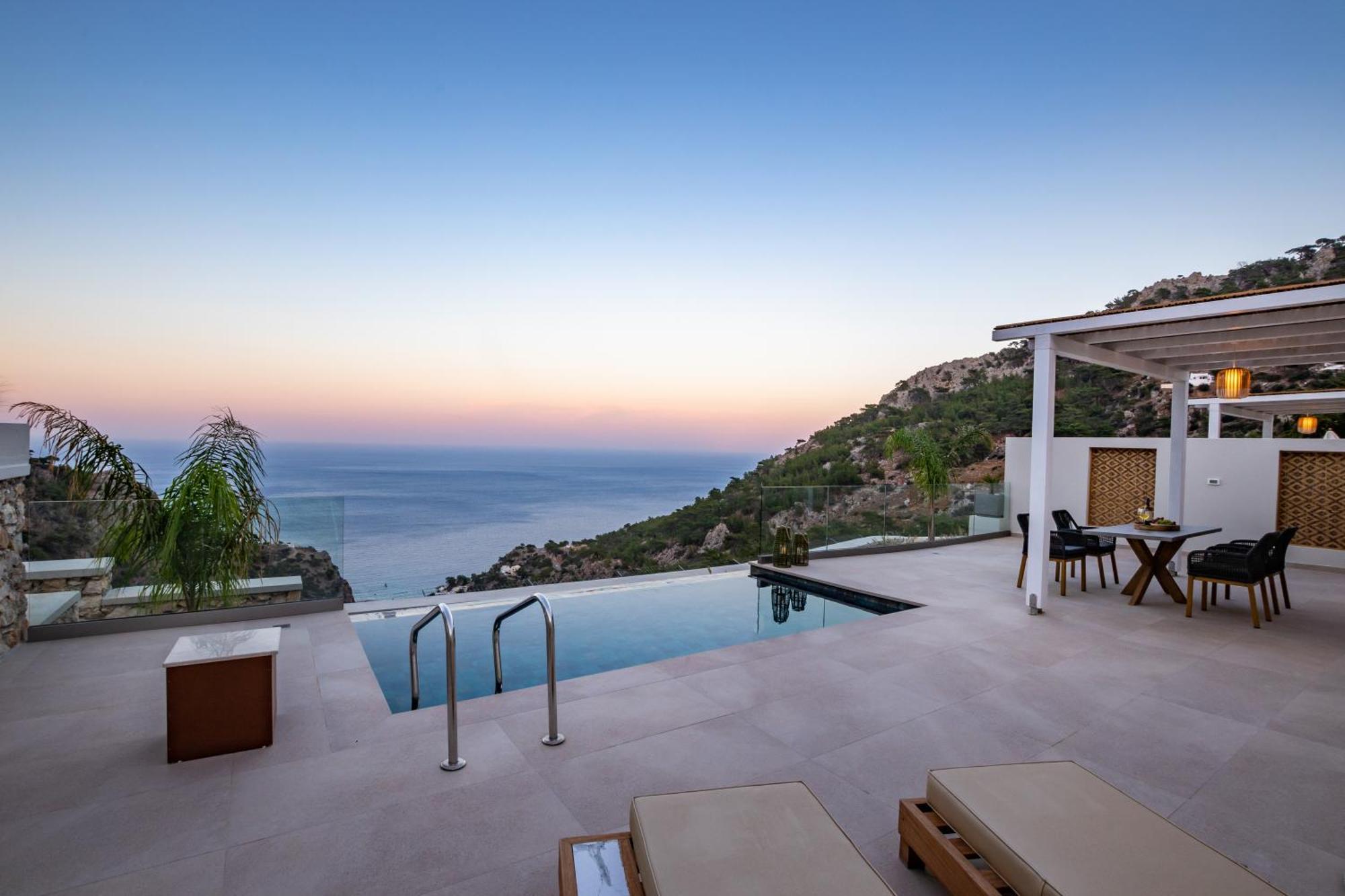 Mertelia Luxury Villas Kyra Panagia Екстериор снимка