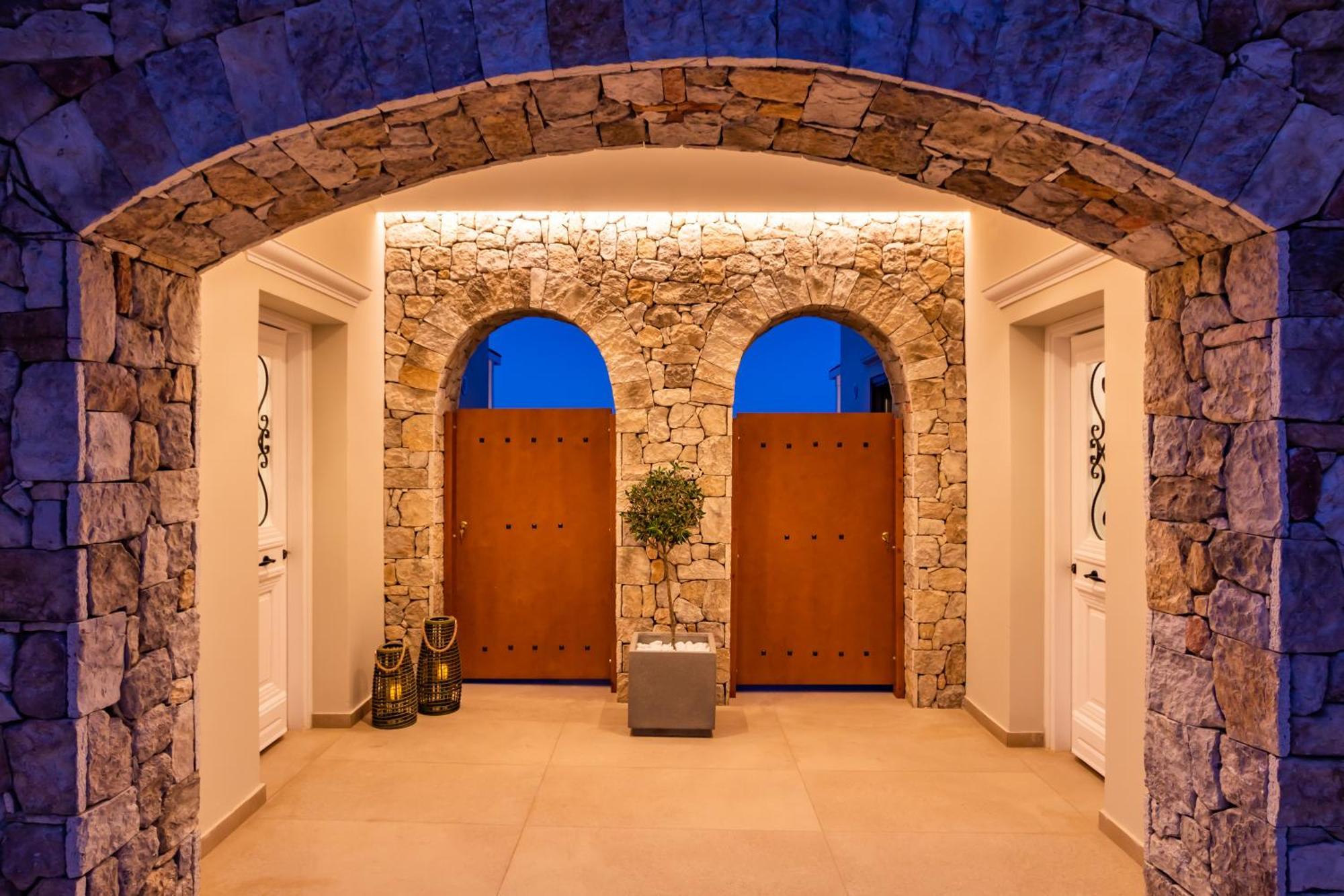 Mertelia Luxury Villas Kyra Panagia Екстериор снимка